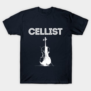 Cellist Design T-Shirt